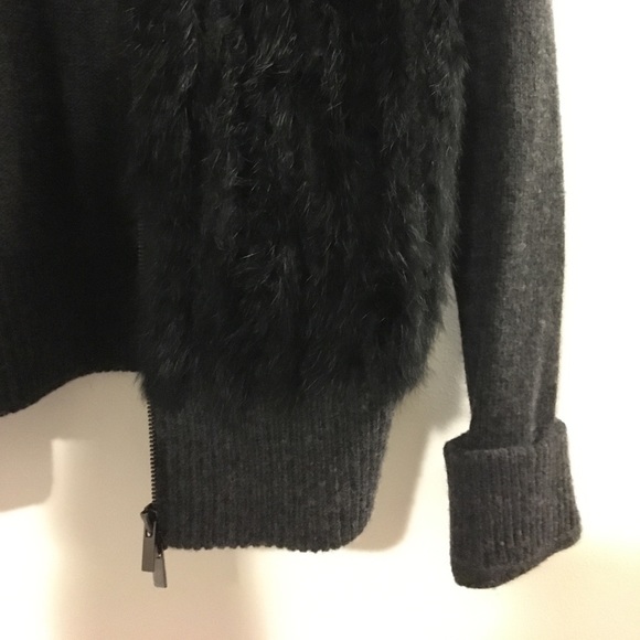 DVF Jacket with Rabbit Fur - Picture 3 of 4